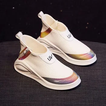 Sell well Casual women's shoes thick-soled sports Spring autumn New Super fire fashion retro high-top Booties Breathable soft
Sell well Casual women's shoes thick-soled sports Spring autumn New Super fire fashion retro high-top Booties Breathable soft