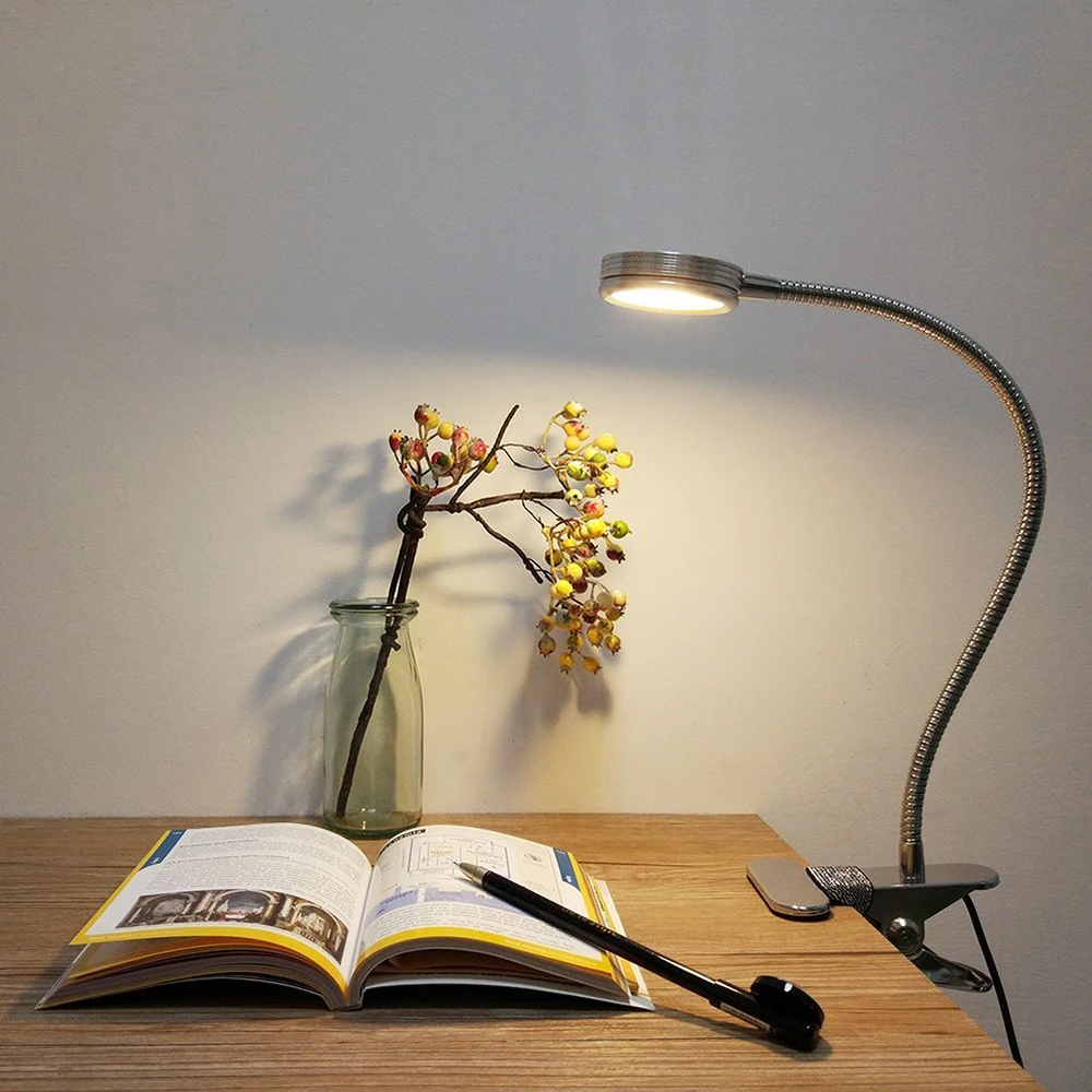 Portable LED Clip-On Reading Lights 3 Brightness Rechargeable With USB Cable Flexible Gooseneck Dimmable Book Lamp For Table Bed
Portable LED Clip-On Reading Lights 3 Brightness Rechargeable With USB Cable Flexible Gooseneck Dimmable Book Lamp For Table Bed