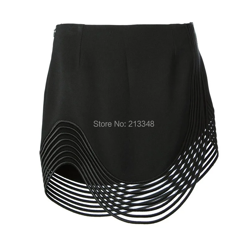 Luoanyfash short skirt irregular wave skirt slim hip skirt a-line skirt autumn and winter AF0526
Luoanyfash short skirt irregular wave skirt slim hip skirt a-line skirt autumn and winter AF0526