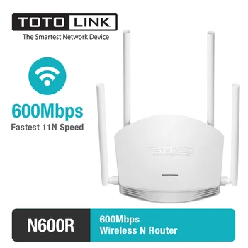 TOTOLINK N600R 600Mbps WiFi Router / Access Point / WiFi Repeater, 4pcs of 5dBi Antennas (High power router, English FIrmware)
TOTOLINK N600R 600Mbps WiFi Router / Access Point / WiFi Repeater, 4pcs of 5dBi Antennas (High power router, English FIrmware)