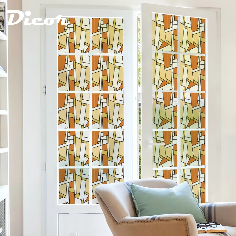 200CM Glass Decorative Film Stained Splice Style Modern Home Decor Acrylic No Glue Static Cling Removable Privacy Window Films
200CM Glass Decorative Film Stained Splice Style Modern Home Decor Acrylic No Glue Static Cling Removable Privacy Window Films
