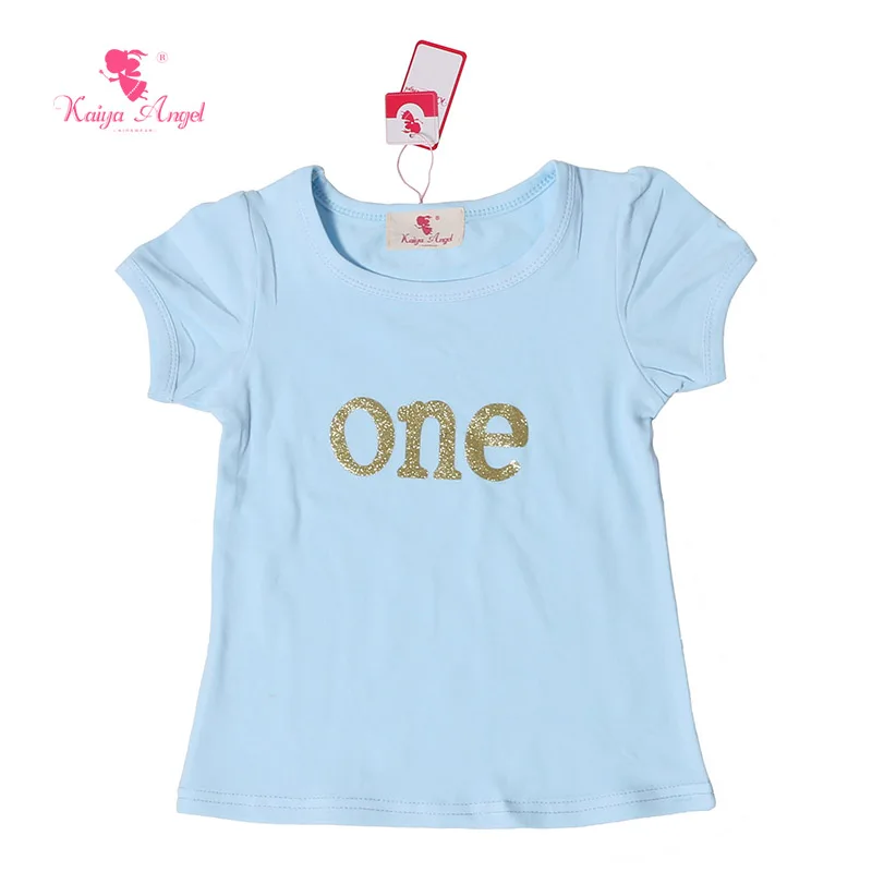 Kaiya Angel 2017 Girls T shirt Child Clothing Childrens Tops Summer Clothes Short Sleeve Tee Birthday 1T 2T 3T 4T 5T T Shirts
Kaiya Angel 2017 Girls T shirt Child Clothing Childrens Tops Summer Clothes Short Sleeve Tee Birthday 1T 2T 3T 4T 5T T Shirts