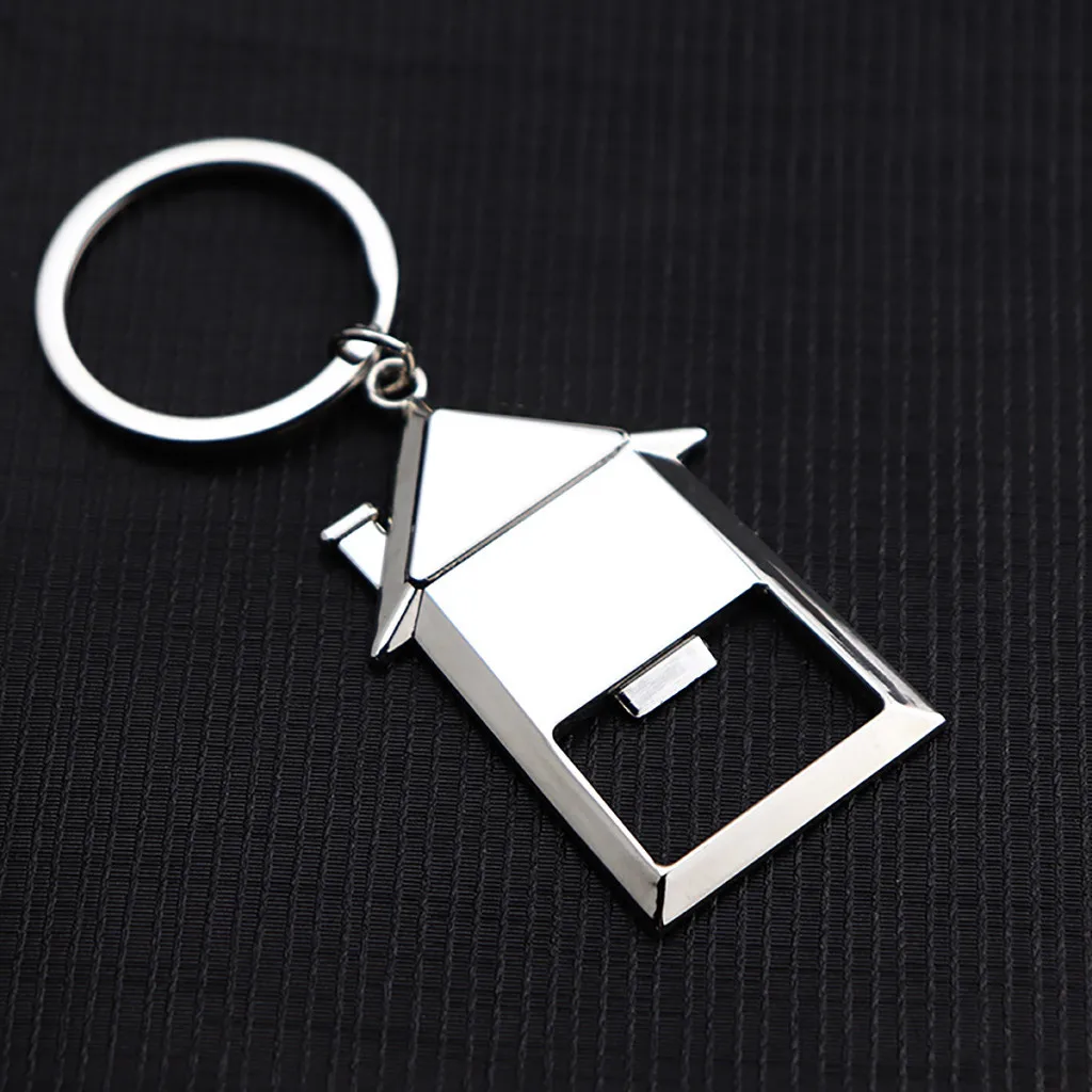 New Design Keychain Fashion Pocket Small Metal Alloy Beer Bottle Opener Tool Cartoon House Keyring Keychain Gift for Adults
New Design Keychain Fashion Pocket Small Metal Alloy Beer Bottle Opener Tool Cartoon House Keyring Keychain Gift for Adults