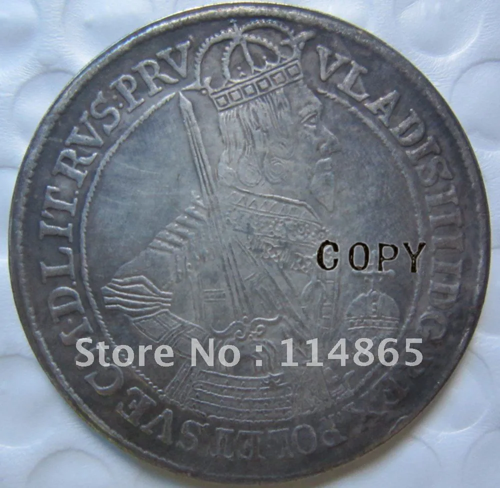 Poland : TALAR - VLADISLAW IIII 1633 Torun COPY commemorative coins-replica coins medal coins collectibles badge
Poland : TALAR - VLADISLAW IIII 1633 Torun COPY commemorative coins-replica coins medal coins collectibles badge
