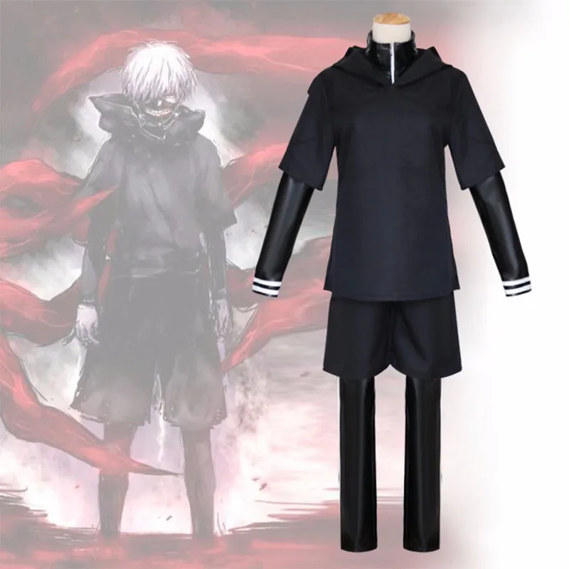Kaneki Ken Cosplay Tokyo Ghoul Japanese Anime Top Pants Jacket With Mask Black Adult Men Costume Halloween Costumes tokyo ghoul
Kaneki Ken Cosplay Tokyo Ghoul Japanese Anime Top Pants Jacket With Mask Black Adult Men Costume Halloween Costumes tokyo ghoul