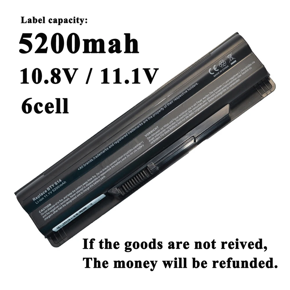New 6Cell Battery For MSI GE60 GE70 GP60 CR41 CX61 CR70 BTY-S14 BTY-S15 GE620DX MS-1481 MS-1754 MS-16G1 MS-16GK CR61 FX603
New 6Cell Battery For MSI GE60 GE70 GP60 CR41 CX61 CR70 BTY-S14 BTY-S15 GE620DX MS-1481 MS-1754 MS-16G1 MS-16GK CR61 FX603