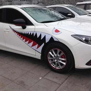 Cute Shark Tooth Car Stickers Car-detector Personality Window Door Body Waterproof High Quality No Color Fade
Cute Shark Tooth Car Stickers Car-detector Personality Window Door Body Waterproof High Quality No Color Fade
