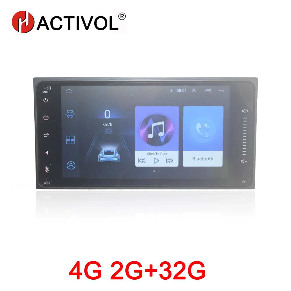 HACTIVOL 2G+32G Android 8.1 Car Radio for Toyota Corolla Vios fortuner Hilux camry RAV4 Universal car dvd player car accessory
HACTIVOL 2G+32G Android 8.1 Car Radio for Toyota Corolla Vios fortuner Hilux camry RAV4 Universal car dvd player car accessory