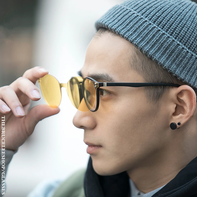 Fashional Lightweight Myopia Prescription Glasses Frame Men Women Eyeglasses with Polarized Clip on Sunglasses oculos de grau
Fashional Lightweight Myopia Prescription Glasses Frame Men Women Eyeglasses with Polarized Clip on Sunglasses oculos de grau