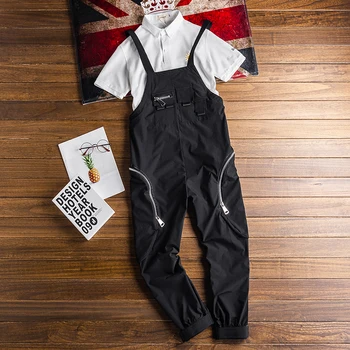 British Retro Tooling Couple Bib Pants Fashion Wild Big Pocket Overalls Casual Loose Jumpsuits Super Handsome Mens Overalls
British Retro Tooling Couple Bib Pants Fashion Wild Big Pocket Overalls Casual Loose Jumpsuits Super Handsome Mens Overalls