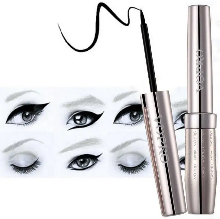 Hot Make-up Vopro Quick-drying Waterproof Eyeliner Liquid Pen 5ML 3Pcs/Lot Long-lasting Easy to Wear
Hot Make-up Vopro Quick-drying Waterproof Eyeliner Liquid Pen 5ML 3Pcs/Lot Long-lasting Easy to Wear