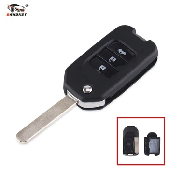 Dandkey New 50x Folding Flip Remote Key Shell Fob 3 Buttons For Honda Civic City Fit HR-V XR-V Original Car Key Cover With Blade
Dandkey New 50x Folding Flip Remote Key Shell Fob 3 Buttons For Honda Civic City Fit HR-V XR-V Original Car Key Cover With Blade