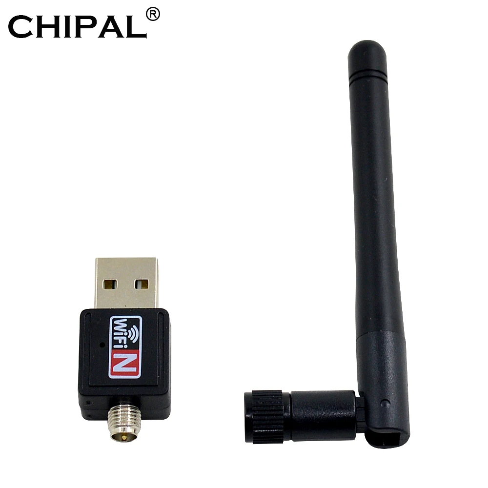 Фото CHIPAL MINI Wireless USB WiFi Adapter Dongle Network LAN Card 802.11n/g/b Antenna wi-fi Wi-fi Receiver For Windows XP/7 | Компьютеры и