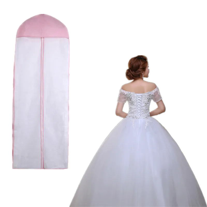 72" Breathable Wedding Prom Wardrobe Storage Bags Transparent Dress Gown Garment Clothes Cover Dustproof Bag Zipper Protector
72" Breathable Wedding Prom Wardrobe Storage Bags Transparent Dress Gown Garment Clothes Cover Dustproof Bag Zipper Protector