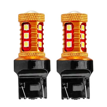 2PCS T20 W21/5W 7443 Super Bright 1000LM 3030 LED Auto Brake Lamp Car Daytime Running Light Turn Signal Bulb White Red Yellow
2PCS T20 W21/5W 7443 Super Bright 1000LM 3030 LED Auto Brake Lamp Car Daytime Running Light Turn Signal Bulb White Red Yellow