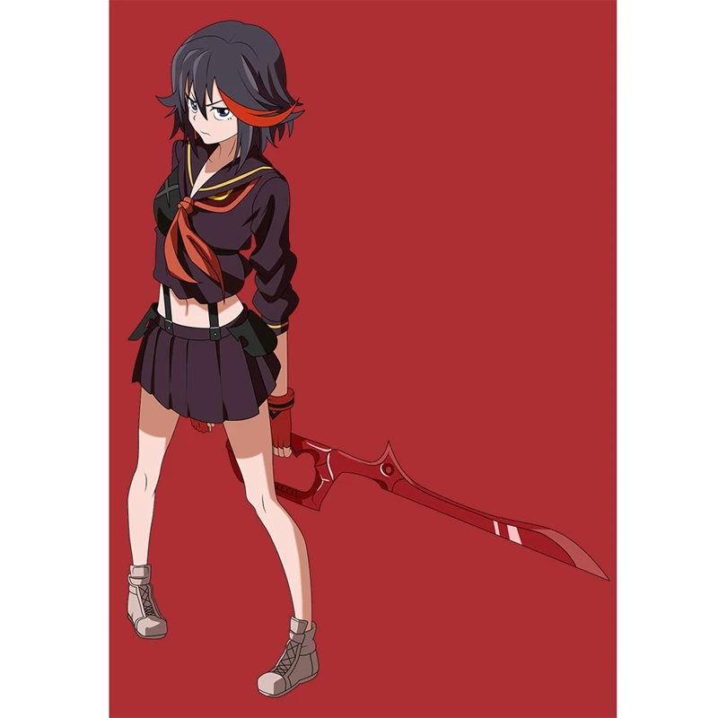 Japanese Anime KILL la KILL Scroll Painting Wall Hanging Poster Canvas Poster Living Room Home Art Decoration 
Japanese Anime KILL la KILL Scroll Painting Wall Hanging Poster Canvas Poster Living Room Home Art Decoration