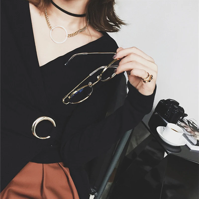 SUKI Attractive New Multi Link Rope Choker Charm Necklace Vintage Hippy Chocker Necklaces Jewelry Accessories Pendientes Torque
SUKI Attractive New Multi Link Rope Choker Charm Necklace Vintage Hippy Chocker Necklaces Jewelry Accessories Pendientes Torque