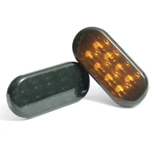 LED Side Marker Light (Smoke Lens Amber LED) For VW Volkswagen Golf Jetta Bora MK4 / Passat B5 B5.5 / Polo 9N 9N2 9N3
LED Side Marker Light (Smoke Lens Amber LED) For VW Volkswagen Golf Jetta Bora MK4 / Passat B5 B5.5 / Polo 9N 9N2 9N3