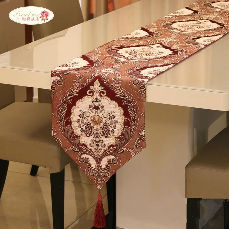 Proud Rose Classical Table Runner Luxury Red Tablecloth European-style Western Food Table Flag Bed Runner Table Decoration
Proud Rose Classical Table Runner Luxury Red Tablecloth European-style Western Food Table Flag Bed Runner Table Decoration