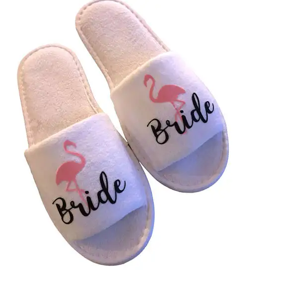 personalized name title Flamingo Luau wedding bridesmaid bride spa slippers Matron of honor Bachelorette party favors gifts
personalized name title Flamingo Luau wedding bridesmaid bride spa slippers Matron of honor Bachelorette party favors gifts