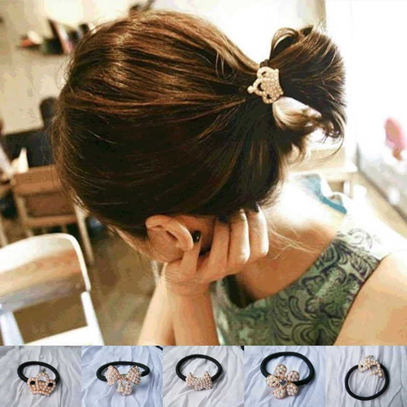 Full Simulated Pearl Balls Dog Dolphin Bow Flower Crown Elastic Hair Bnads Rubber Bands Fashion Women Hair Jewelry Accessories
Full Simulated Pearl Balls Dog Dolphin Bow Flower Crown Elastic Hair Bnads Rubber Bands Fashion Women Hair Jewelry Accessories