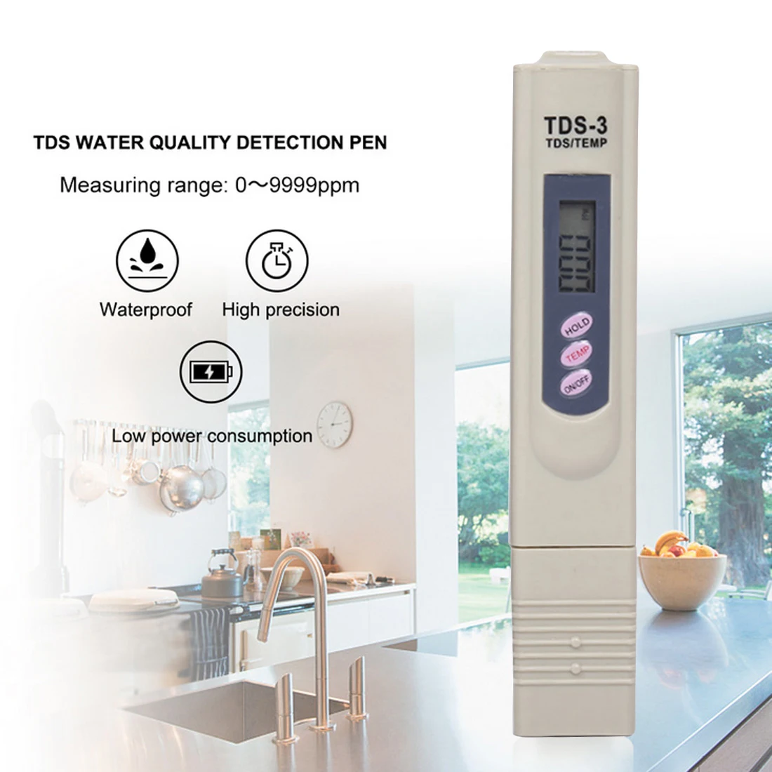 Portable Aquarium Pool Water Quality Testing Digital TDS Meter Pen Purity Filter Accurate Tester Monitor Random Color
Portable Aquarium Pool Water Quality Testing Digital TDS Meter Pen Purity Filter Accurate Tester Monitor Random Color