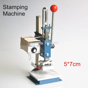 1 Set Manual Hot Foil Stamping Machine Foil Stamper Printer Leather Embossing 220V/110V Press Machine (5x7cm)
1 Set Manual Hot Foil Stamping Machine Foil Stamper Printer Leather Embossing 220V/110V Press Machine (5x7cm)