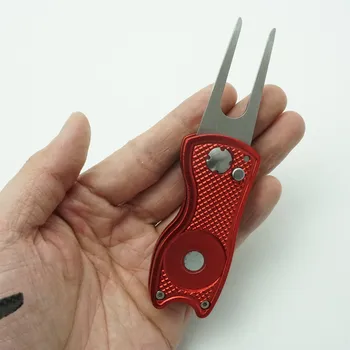 Aluminium Divot Fork Tool with Button Magnetic Ball Marker Portable for Golf Club WHShopping
Aluminium Divot Fork Tool with Button Magnetic Ball Marker Portable for Golf Club WHShopping