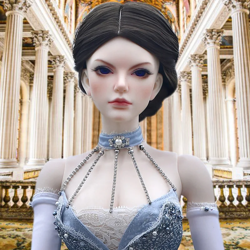 human body free shpping 1//6 bjd sd doll girl Asis with eyes and faceup
