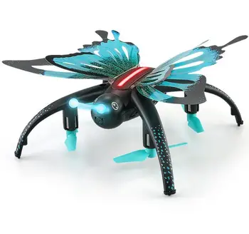 New Simulation butterfly rc drone H42 2.4G RC Wifi FPV aerial RC Quadcopter Altitude Hold 3D Roll One Key Return with HD camera
New Simulation butterfly rc drone H42 2.4G RC Wifi FPV aerial RC Quadcopter Altitude Hold 3D Roll One Key Return with HD camera