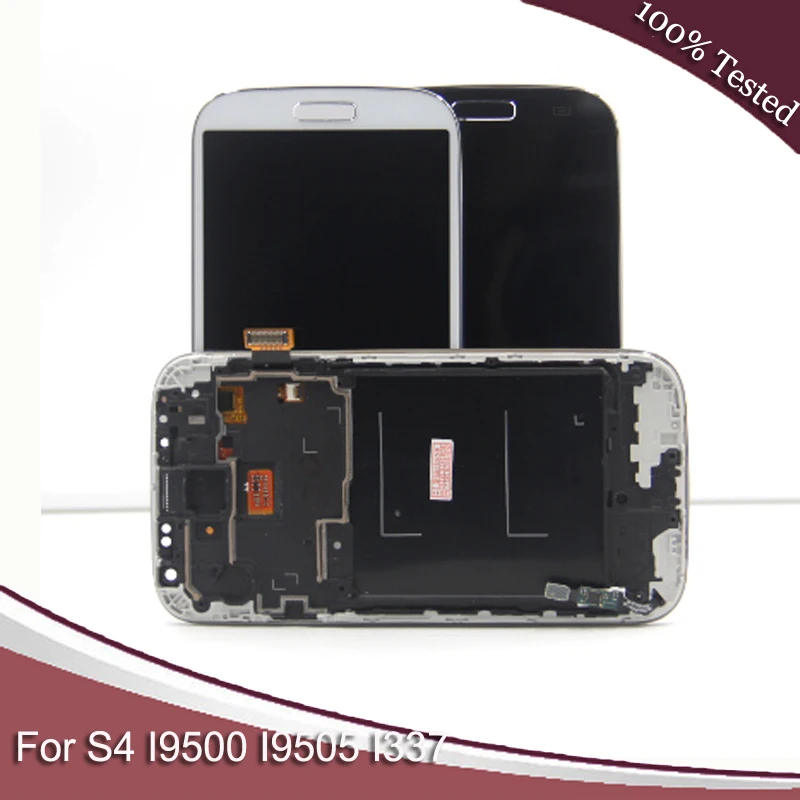Blue LCD Display compatible for samsung S4 Screen For Galaxy S4 GT-I9505 I9500 i337 LCD Digitizer with frame
Blue LCD Display compatible for samsung S4 Screen For Galaxy S4 GT-I9505 I9500 i337 LCD Digitizer with frame