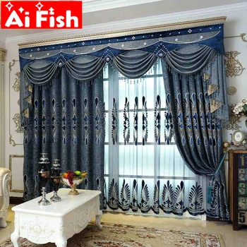 European Modern Embroidery Window Curtains for Living Room Factory Floral Blackout Curtain Luxury Fabric Tulle Curtains M028-40
European Modern Embroidery Window Curtains for Living Room Factory Floral Blackout Curtain Luxury Fabric Tulle Curtains M028-40