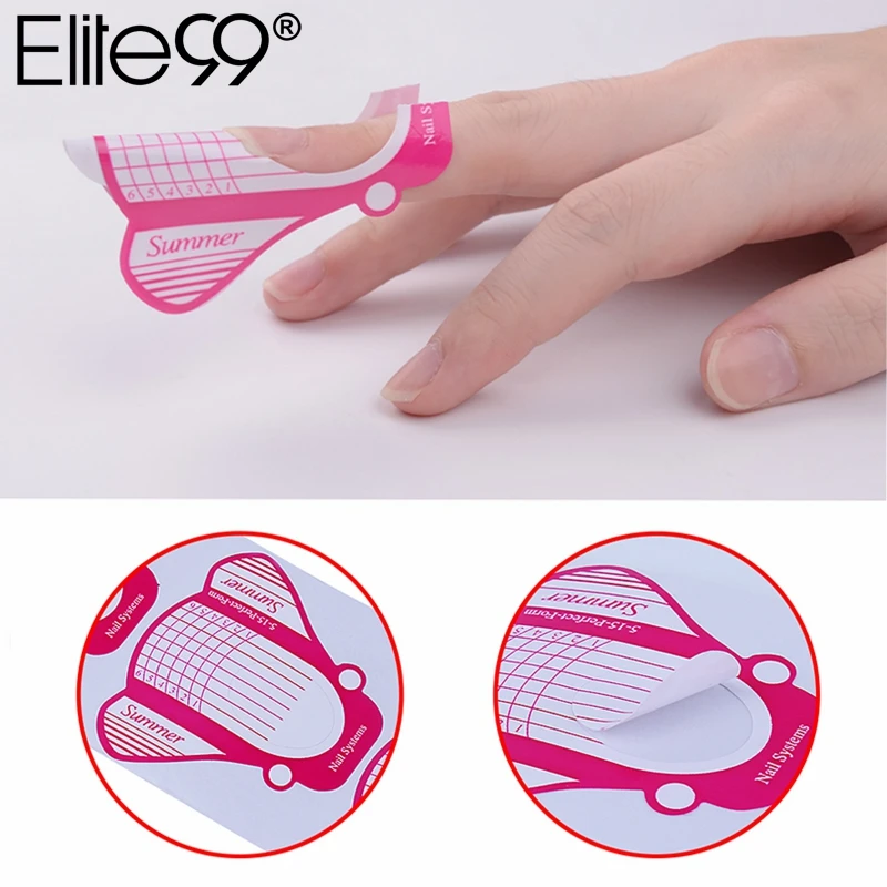 Elite99 Extension Nail Forms Tips 100pcs/set Acrylic Gel For Nail Extensions Sticker Nail Polish Nail Art Guide Form Accessories
Elite99 Extension Nail Forms Tips 100pcs/set Acrylic Gel For Nail Extensions Sticker Nail Polish Nail Art Guide Form Accessories