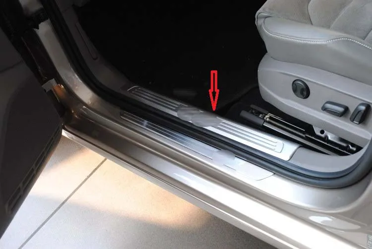 S.Steel Door sill scuff plate Guard Insert For VW GOLF 7 MK7 5door 2013 2014