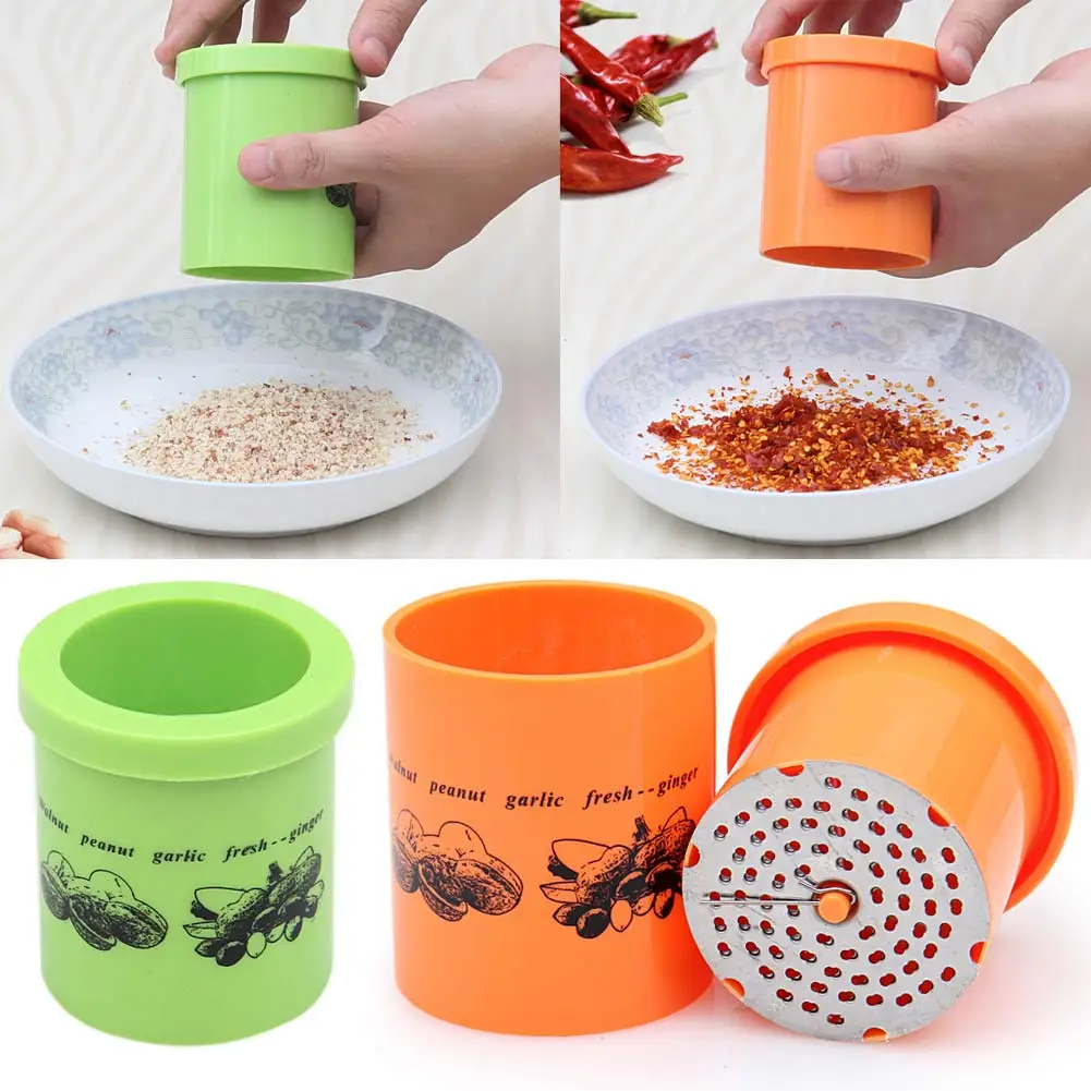 ZKNOC Manual Hand spice grinder Multifunction Kitchen Grinder Accessories spice mill Kitchen Tool Peanut Garlic Nutmeg Pepper
ZKNOC Manual Hand spice grinder Multifunction Kitchen Grinder Accessories spice mill Kitchen Tool Peanut Garlic Nutmeg Pepper