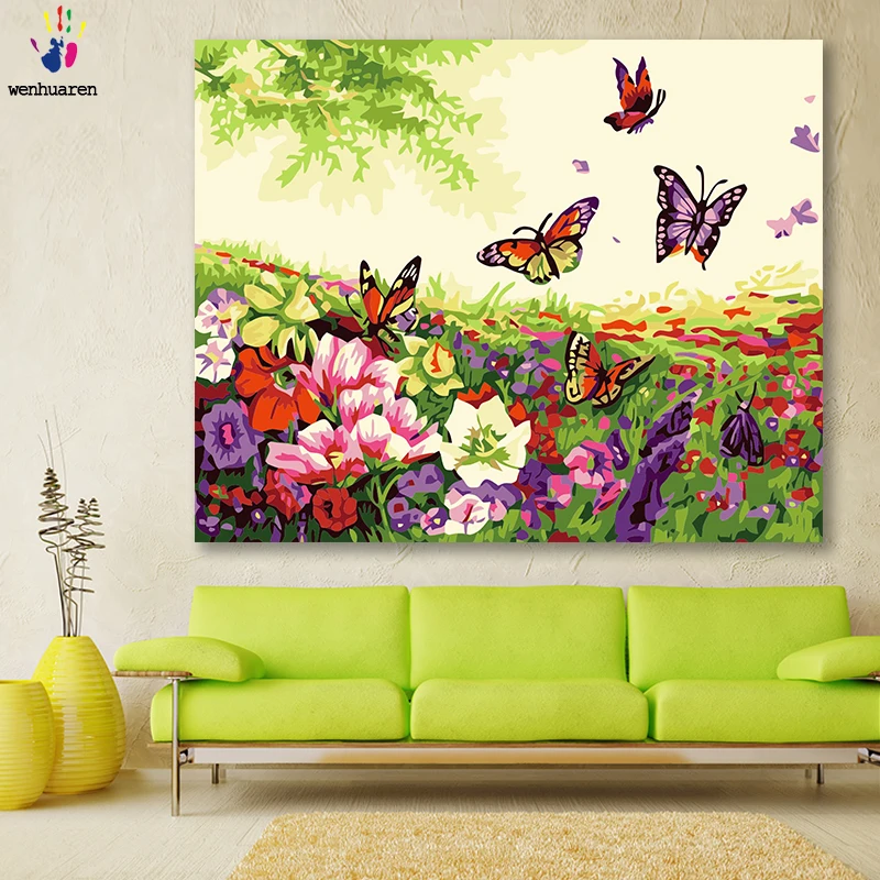 DIY colorings pictures by numbers with colors Flower sea butterfly fly picture drawing painting by numbers framed Home
DIY colorings pictures by numbers with colors Flower sea butterfly fly picture drawing painting by numbers framed Home