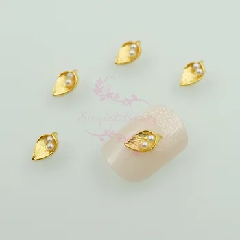 100pcs/lot Faux Pearl on Leaf Design Japanese Style 3D Salon Nail Art Alloy Charms Jewelry Making Decorations Gold Plated Metal
100pcs/lot Faux Pearl on Leaf Design Japanese Style 3D Salon Nail Art Alloy Charms Jewelry Making Decorations Gold Plated Metal