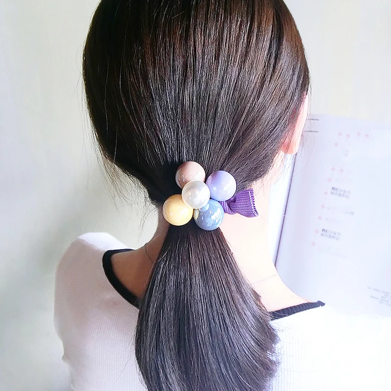 2018 new hair accessories elastic hair band women's candy color partysu Korea 1PC high quality girl ball sweet hair rope
2018 new hair accessories elastic hair band women's candy color partysu Korea 1PC high quality girl ball sweet hair rope