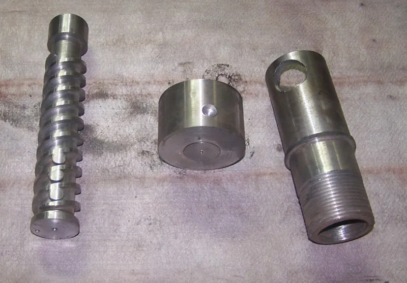 Floating Feed pellet machine part puffing machine screw Spiral sleeve and Nose / head for puff machine bulking machine parts
Floating Feed pellet machine part puffing machine screw Spiral sleeve and Nose / head for puff machine bulking machine parts