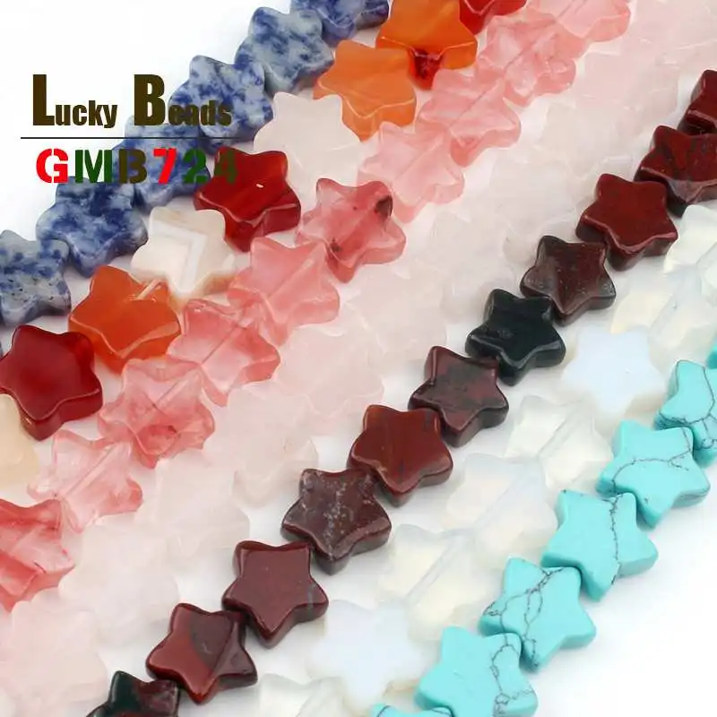 12*12mm Five Pointed Star Natural Sodalite/Agates/Pink Quartz/Opal Stone Beads For Jewelry Making DIY Bracelet Necklace Charms
12*12mm Five Pointed Star Natural Sodalite/Agates/Pink Quartz/Opal Stone Beads For Jewelry Making DIY Bracelet Necklace Charms