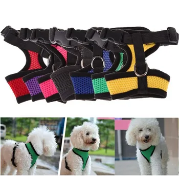 400set * Adjustable Soft Breathable Dog Harness Nylon Mesh Vest Harness for Dogs Pets Collar Pets Chest Strap Leash
400set * Adjustable Soft Breathable Dog Harness Nylon Mesh Vest Harness for Dogs Pets Collar Pets Chest Strap Leash