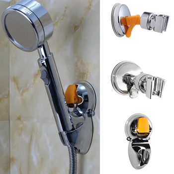 Shower Head Handset Holder Chrome Bathroom Wall Mount Adjustable Suction Bracket Professional
Shower Head Handset Holder Chrome Bathroom Wall Mount Adjustable Suction Bracket Professional
