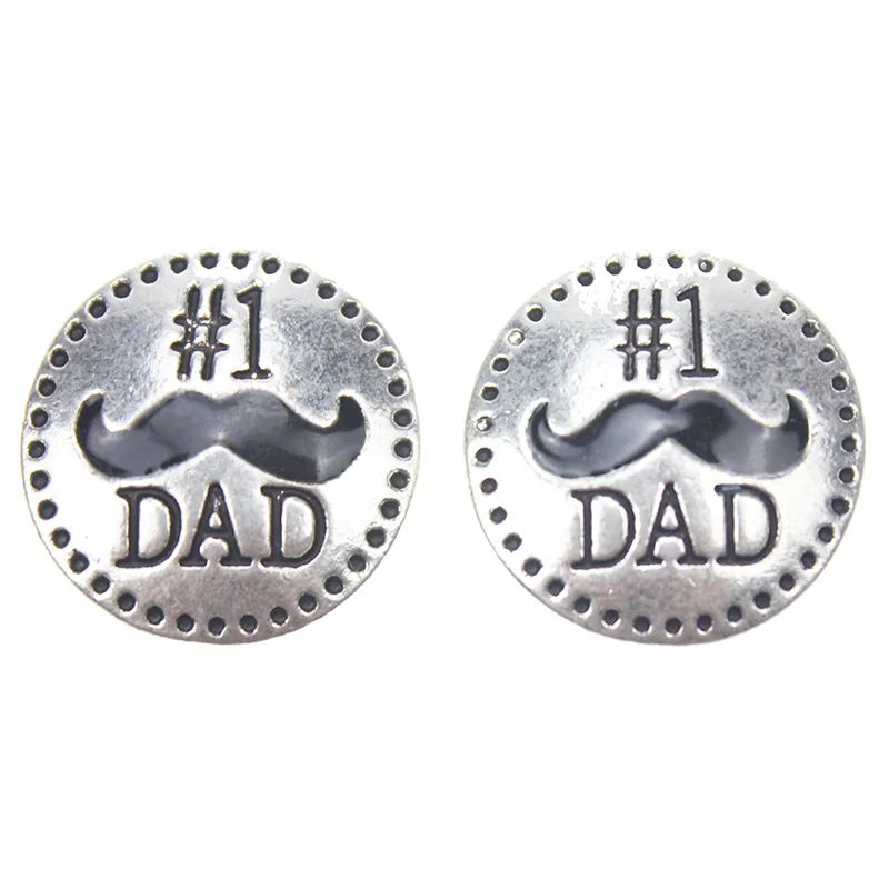 10pcs/lot Snap Jewelry I Love Dad 18mm Snap Buttons Dad Father Charms fit 18mm Snap Bracelet Necklace Father's Day Gift
10pcs/lot Snap Jewelry I Love Dad 18mm Snap Buttons Dad Father Charms fit 18mm Snap Bracelet Necklace Father's Day Gift