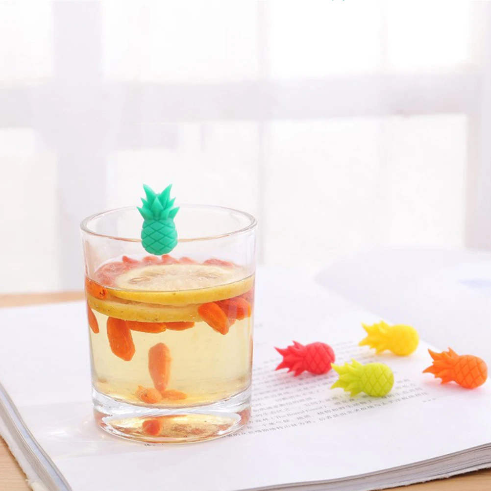 10pcs Silicone Red Wine Glass Marker Creative Pineapple Marker Charm Glass Identification Perfect for Parties (Random Color)
10pcs Silicone Red Wine Glass Marker Creative Pineapple Marker Charm Glass Identification Perfect for Parties (Random Color)