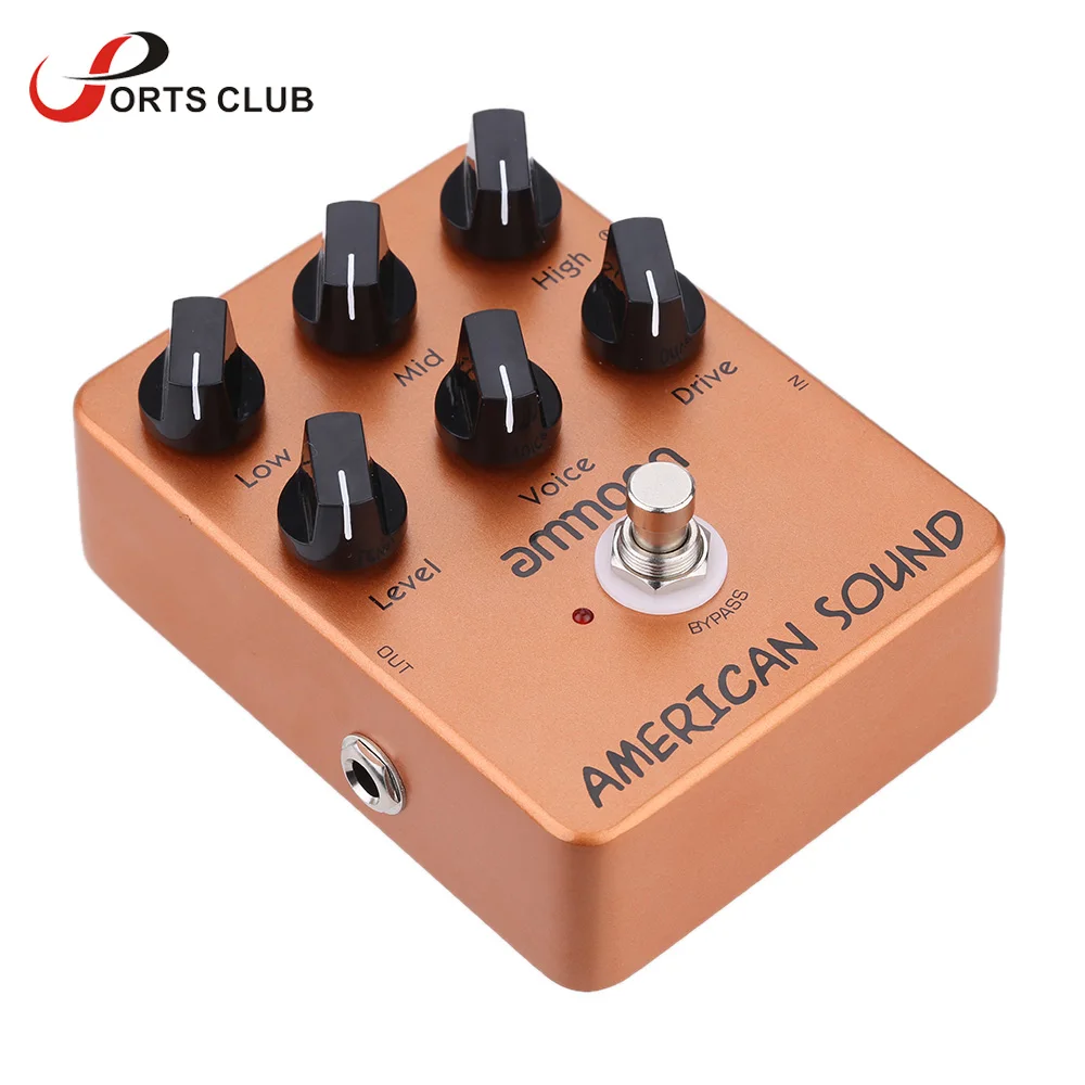 ammoon AP-13 American Sound Amp Simulator Guitar Effect Pedal True Bypass High Quality Guitar Parts & Accessories
ammoon AP-13 American Sound Amp Simulator Guitar Effect Pedal True Bypass High Quality Guitar Parts & Accessories