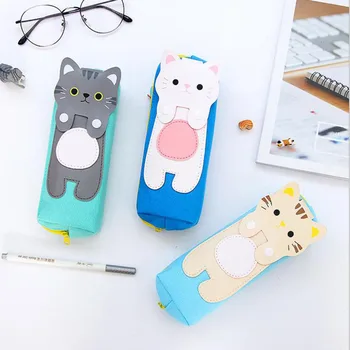 Kawaii Cute Cat Kitten Cartoon Canvas Pencil Bag Holder Big Storage Student Stationery Kids Birthday Gift
Kawaii Cute Cat Kitten Cartoon Canvas Pencil Bag Holder Big Storage Student Stationery Kids Birthday Gift