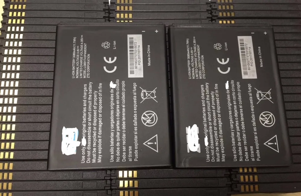 Для LI3831T42P4H826247 3830mAh ZTE Grand X 3 Z959 Cricket мобильный телефон battery | Мобильные телефоны и