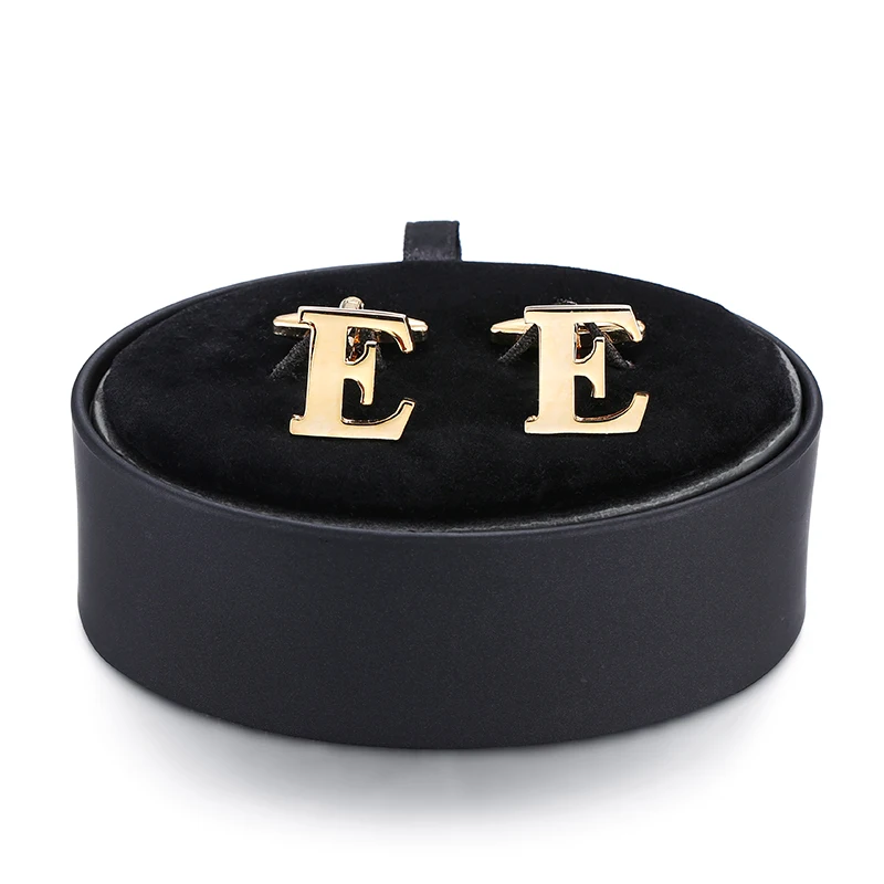 DY a set of high quality plating golden letters E Cufflinks black leather box men French shirt Cufflinks box set free shipping
DY a set of high quality plating golden letters E Cufflinks black leather box men French shirt Cufflinks box set free shipping
