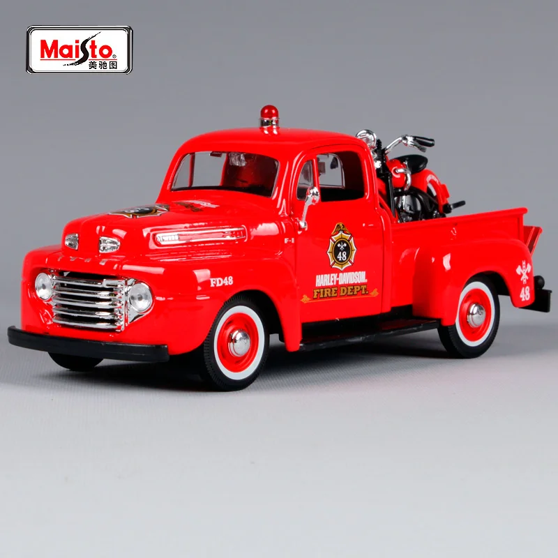 Maisto 1:24 1948 harley ford F1 red pick-up big truck model American truck pick up vehicle diecast for ford with motorbike 32191
Maisto 1:24 1948 harley ford F1 red pick-up big truck model American truck pick up vehicle diecast for ford with motorbike 32191