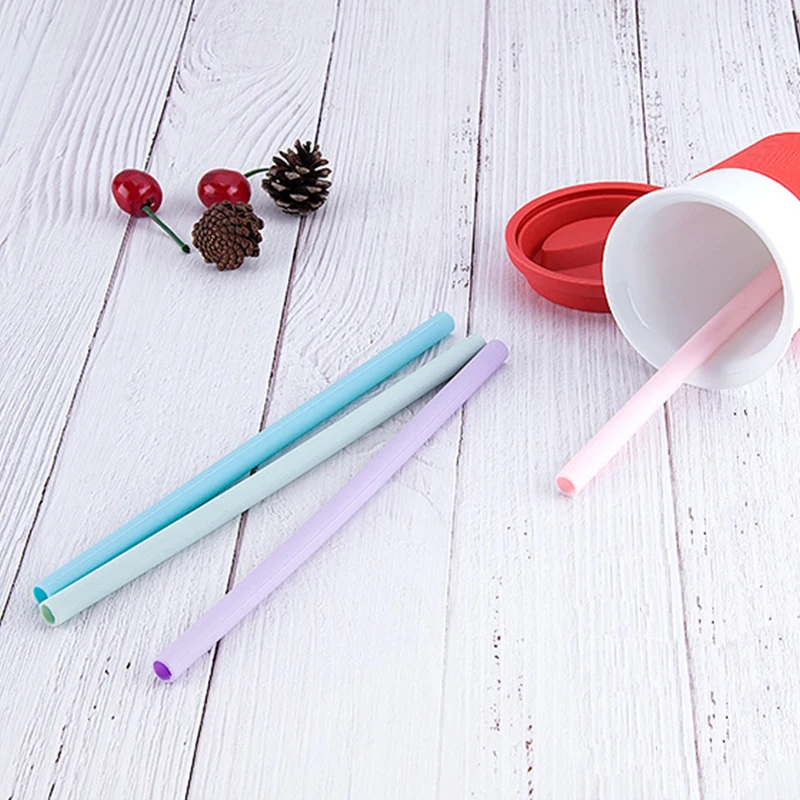 2Pcs Drinking Straw Reusable High Quality Eco Friendly Silicone Straw for Mugs Home Party Child Juice Drinks Foldable Straws
2Pcs Drinking Straw Reusable High Quality Eco Friendly Silicone Straw for Mugs Home Party Child Juice Drinks Foldable Straws